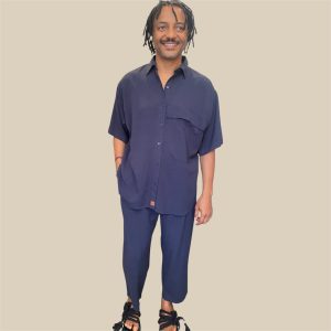 CAMISA BAOBÁ NAVY